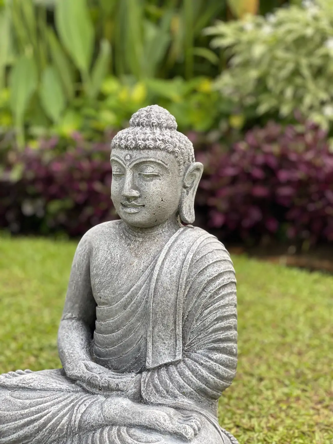 Artikelbild 9 des Artikels “Arian - Sitzender Buddha, Meditation, 45 cm H | Steinguss “